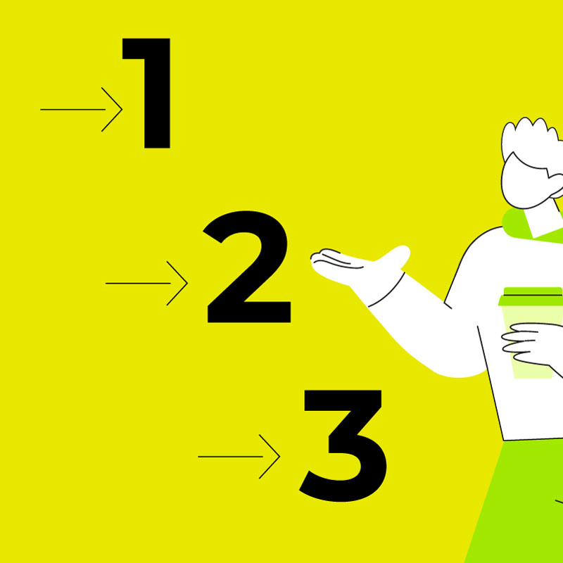 Hav en klar struktur